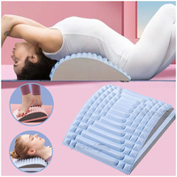 Back Stretcher Lumbar Support Massager Relax Posture Corrector Household Portable Neck Pillow Herniated Disc Pain Sports Relax