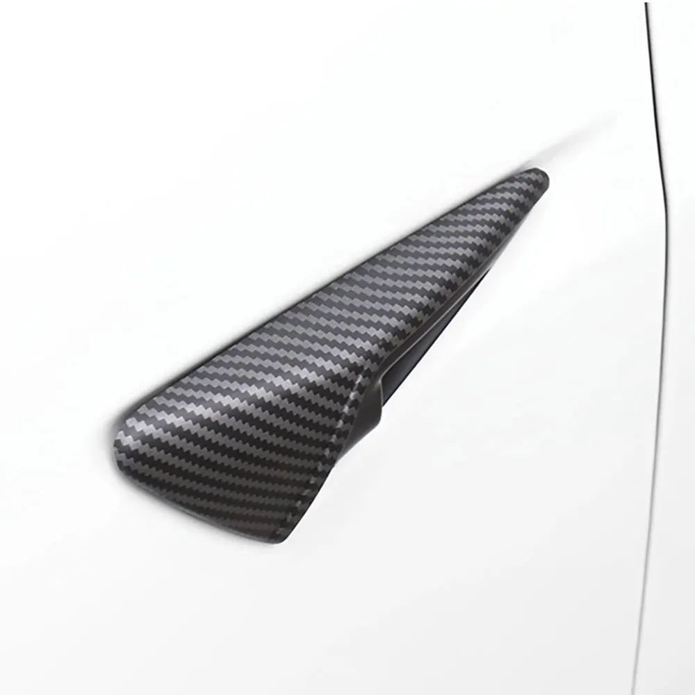 

Side Camera Protection Cover Carbon Fiber Fender Trim Cover HW 3.0 For Tesla Model 3/Y/X/S 2012-2022 Car Modification