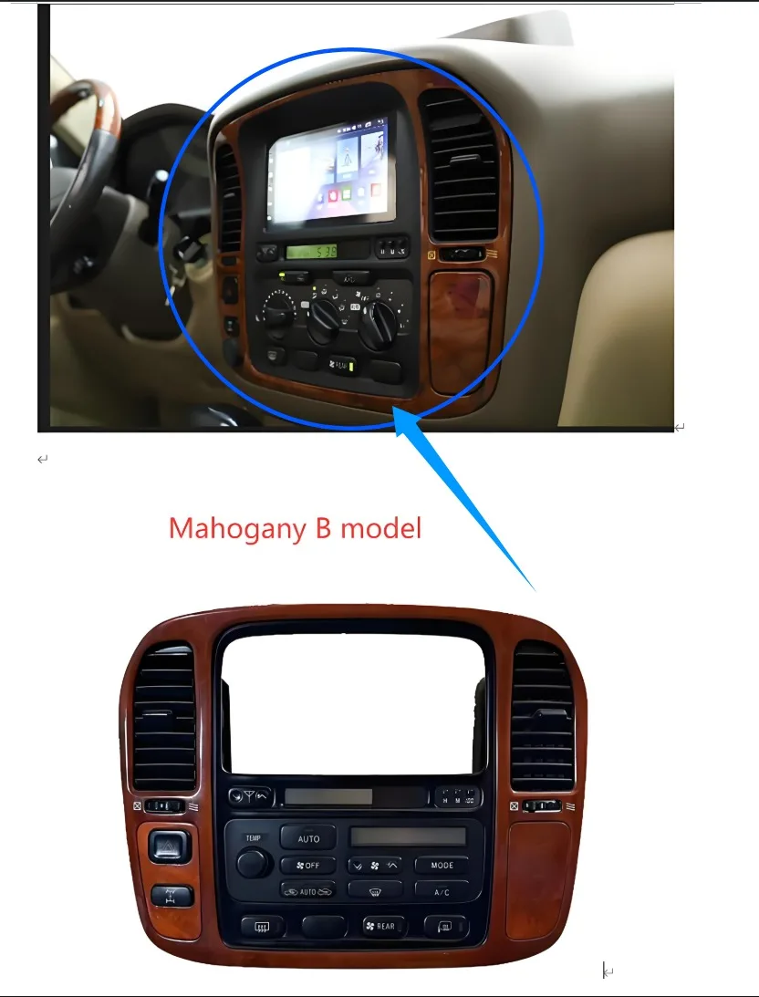 liuquan Used A/C Air Conditioner Outlet Louver Regulator Paddle Blade Adjustment For Toyota Land Cruiser 4500 4700 LX470