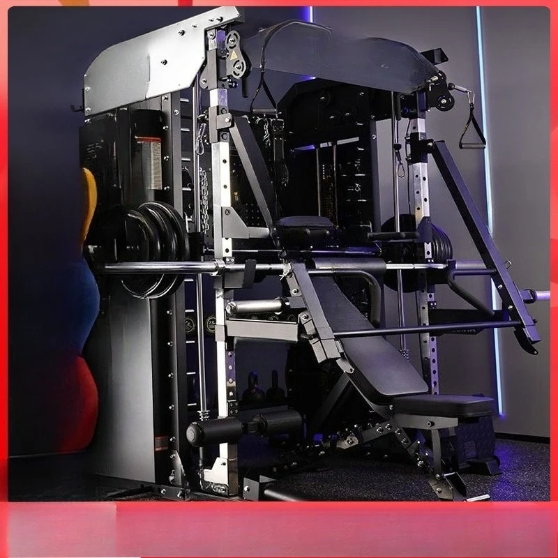 

Comprehensive trainer Commercial gym Flying bird squat rack Household squat bench fitness equipment