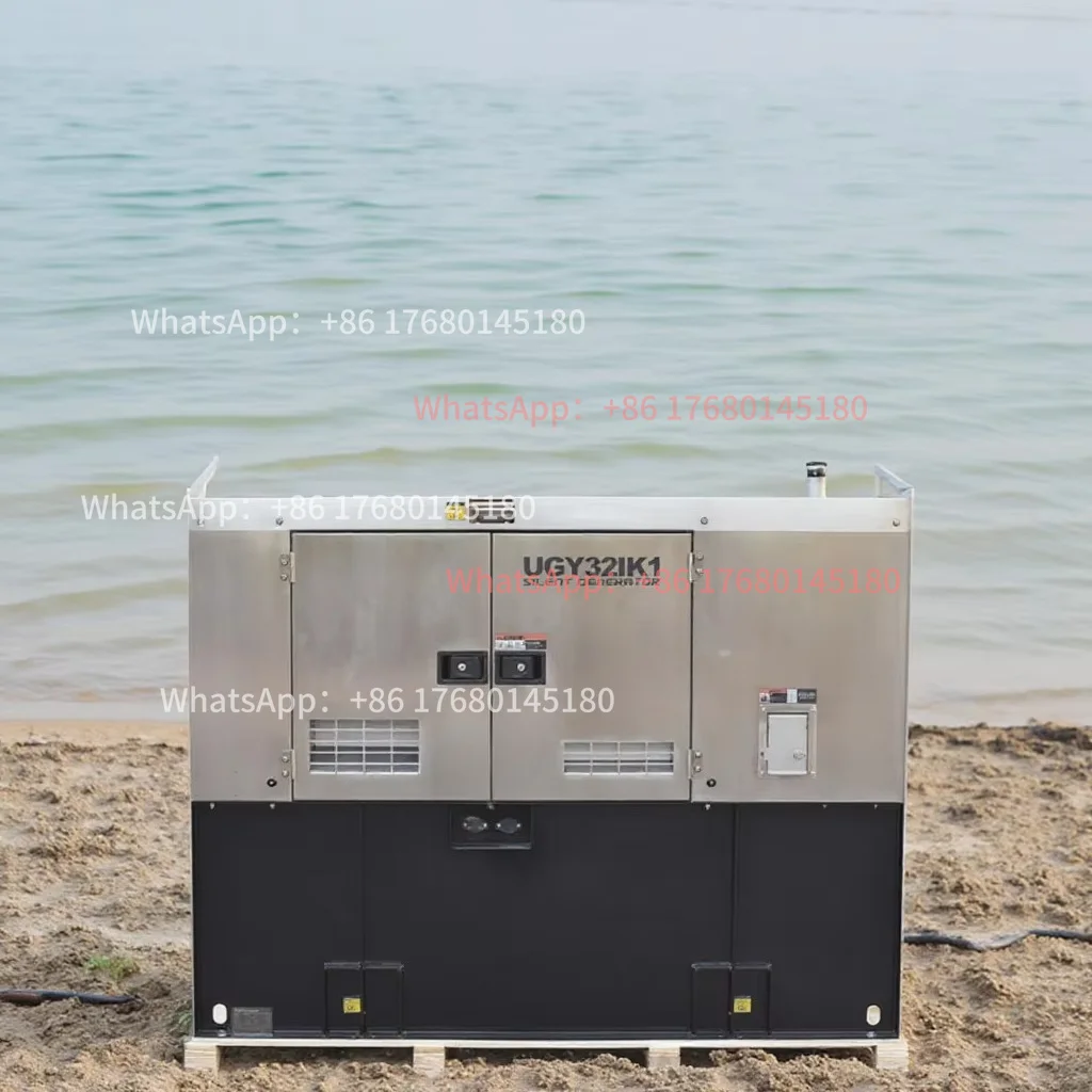 Arctic Research Station fully custom CE/ISO stainless steel ultra-quiet generator