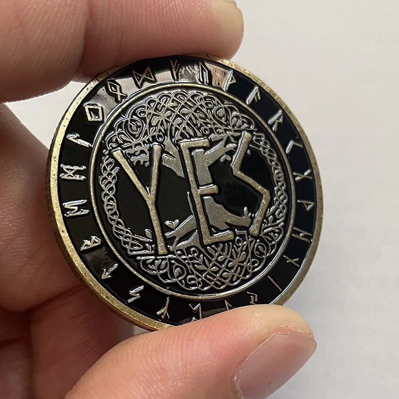 Yes or No Souvenir Coin Collection Make Decision Commemorative Coin Lucky Gift