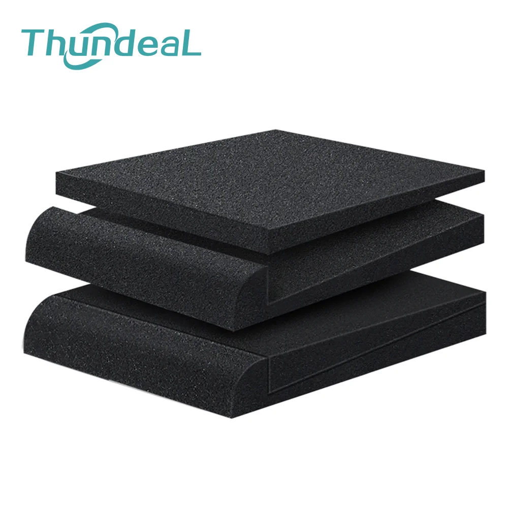 

ThundeaL Studio Speaker Isolation Foam Pads Acoustic Isolation Pads High Density for Sound Improvement Prevent Vibrations 1 Pack