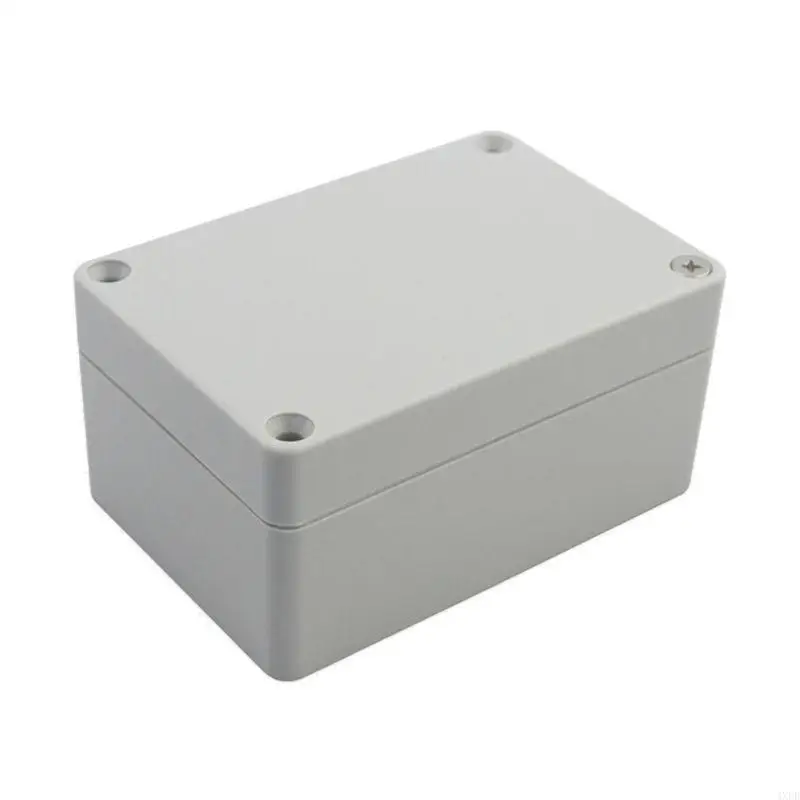 4XFD DIY Plastic Outdoor Waterproof Junction Boxes Electrical Control Terminal Wiring Connection Power Enclosure for Case Sea
