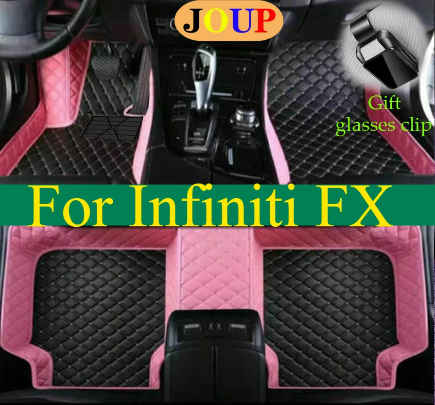

For Infiniti FX Luxury Waterproof Car Floor Mats Custom All Weather Carpets Covers Left /Right Hand Drive