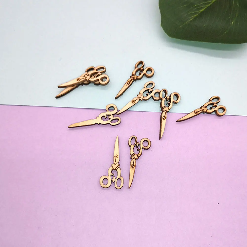 

100Pcs Creative Wooden Sewing Buttons Two Holes DIY Handcraft for Clothes Shoes Bags Accessories Wooden Buttons