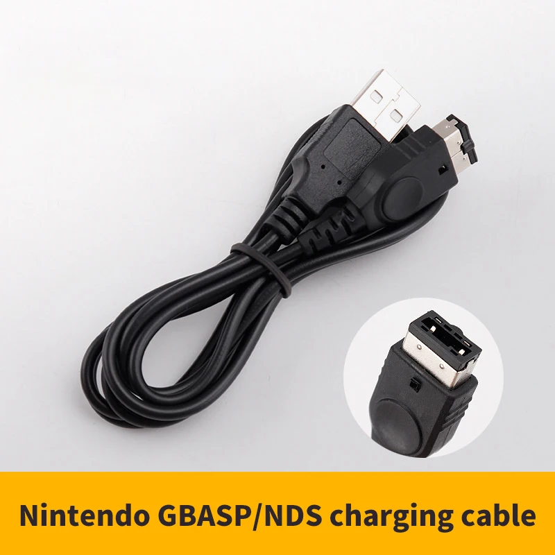 Game Console Charging Cable Is Suitable For Nintendo Gbasp 1.2m Game Accessories Handheld Game Console Charging Cable