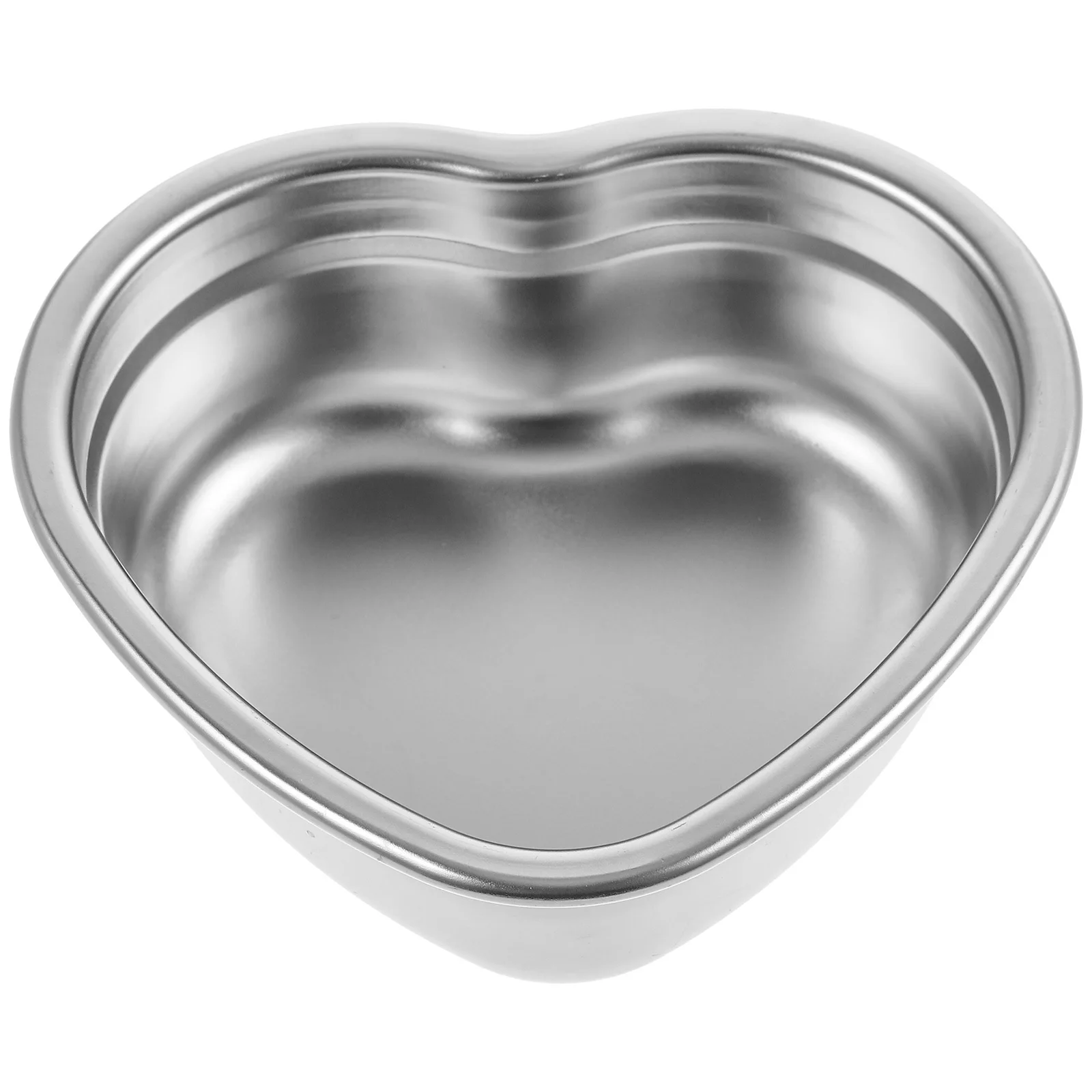 

Поднос из нержавеющей стали в форме сердца, блюдо для закусок, сервировочное блюдо для десерта, конфет, еды, металлическая тарелка, портативная кухонная необходимая
