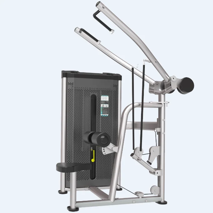 

Коммерческий тренажер для вертикальной тяги (лат-пулл-даун) - регулируемая конструкция для безопасной работы, фитнес-оборудование