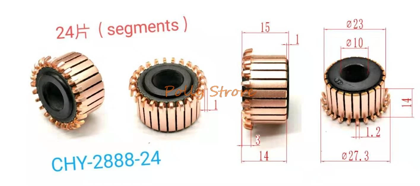 2Pcs 10*23*15(14)Mm…