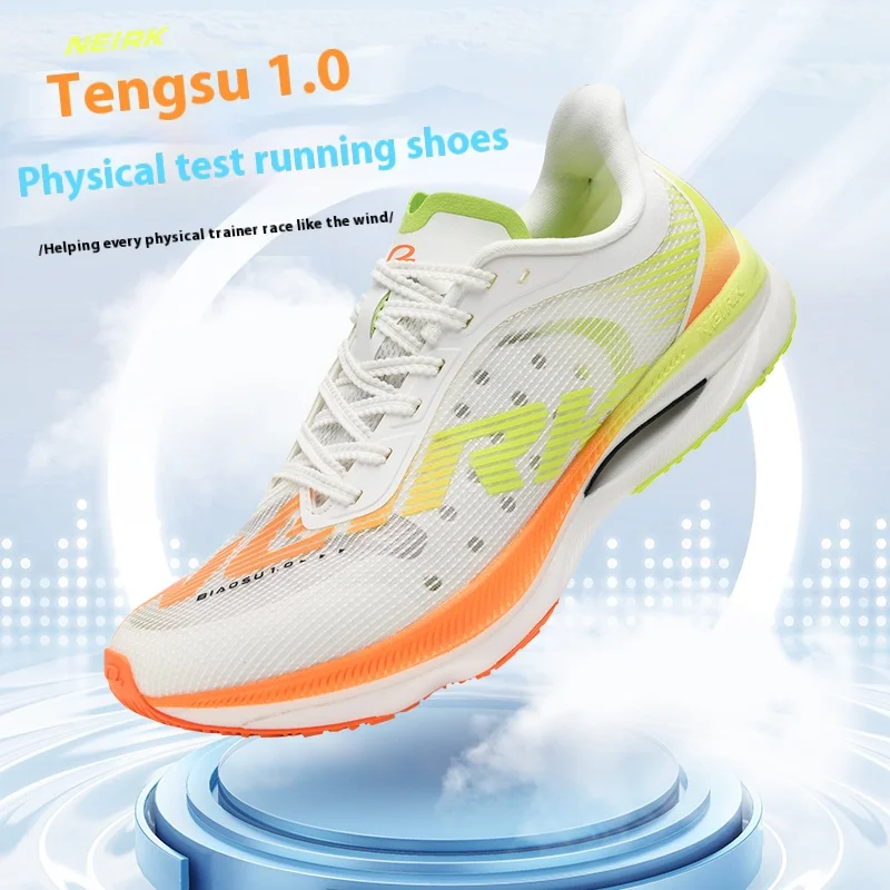 

Neirk Marathon sports shoes for women durable breathable anti slip stable rebound full-length carbon plate running shoes for men
