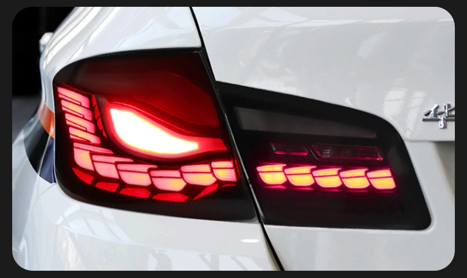 AKD Tail Lamp for BMW F10 F18 5 Series LED Tail Light 2011-2016 528i 530i Rear Fog Brake Turn Signal Automotive Accessories