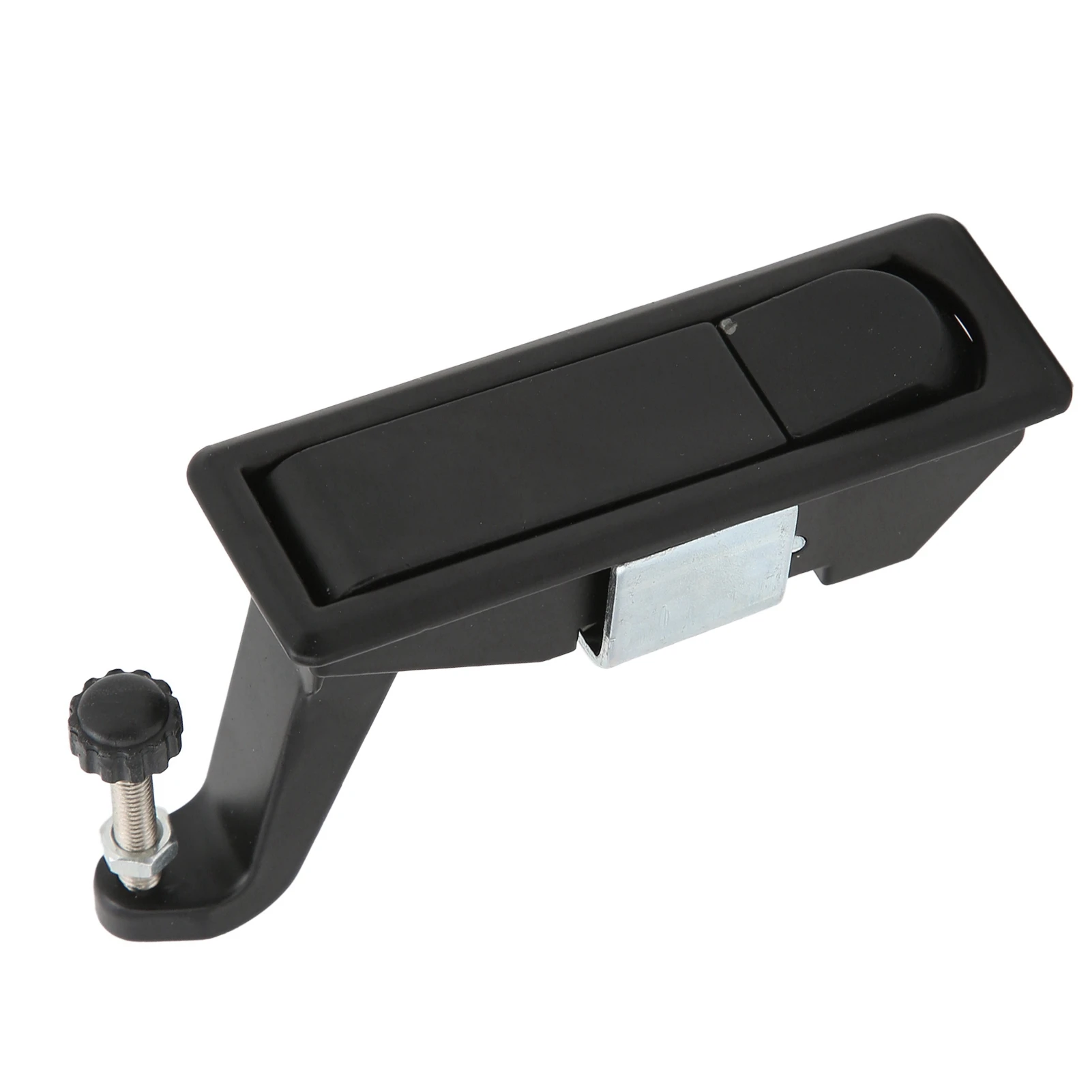 선박 트레일러용 아연 합금 압축 래치 비잠금 도구 상자, 캐비닛 가방 잠금, 블랙