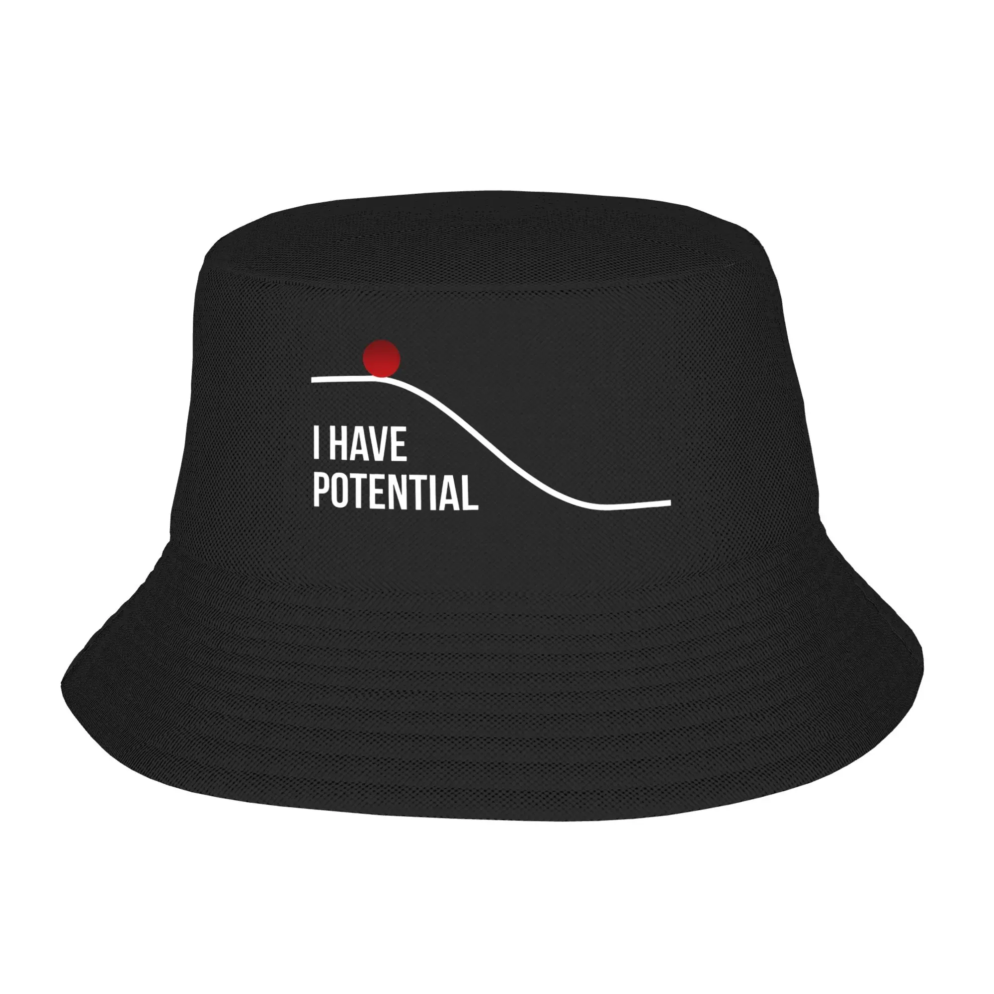Spring Headwear I Had Potential Meme Merchandise Bucket Hat Woman Sun Hat Sarcastic Project Hail Mary Ispoti Cap Fishing Hats