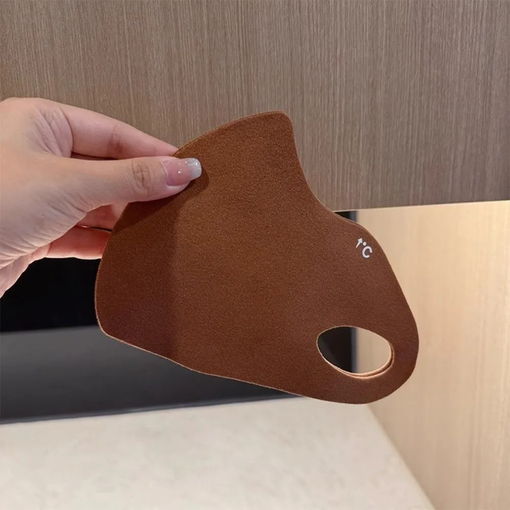 Nuevo Dralon-mascarilla cálida, velo facial lavable y transpirable, cubierta facial a prueba de polvo,