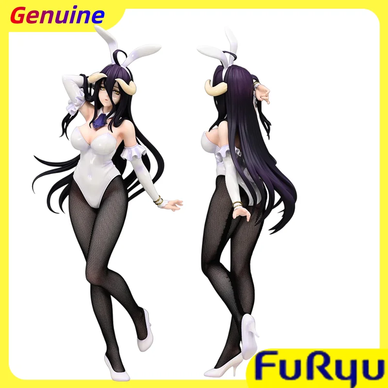 

【100%original】FURYU BiCute Bunnies OVERLORD Albedo H=30CM Collection Series Model Cartoon Character Garage Kit Gifts Toys Model