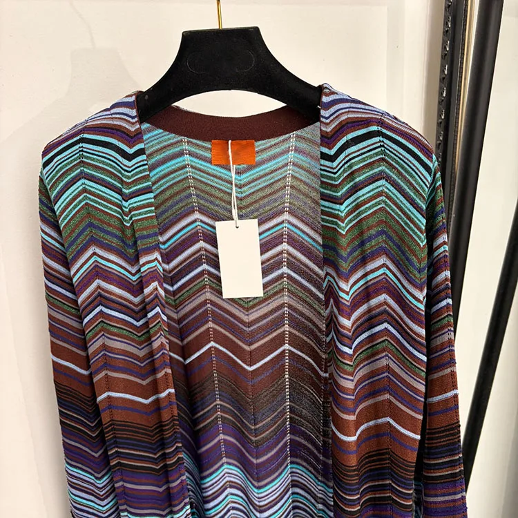 Designer Autumn Winter  Knitwear Cardboards Coats Women's