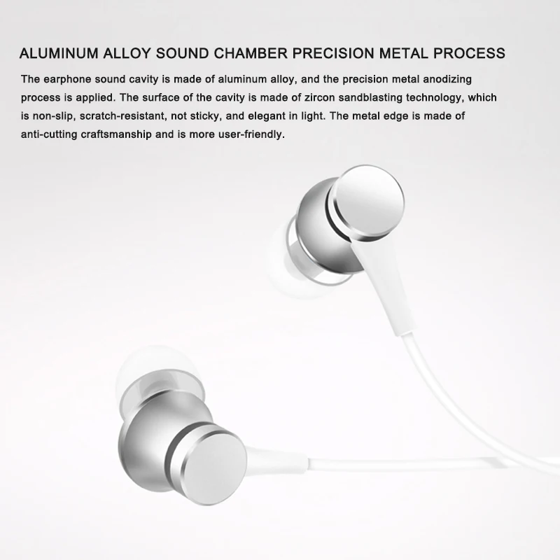 Xiaomi mi fone de ouvido pistão 3 esporte fresco versão básica 3.5mm fones de ouvido intra-auriculares com microfone para redmi note 7 8t 8 pro k20 pro