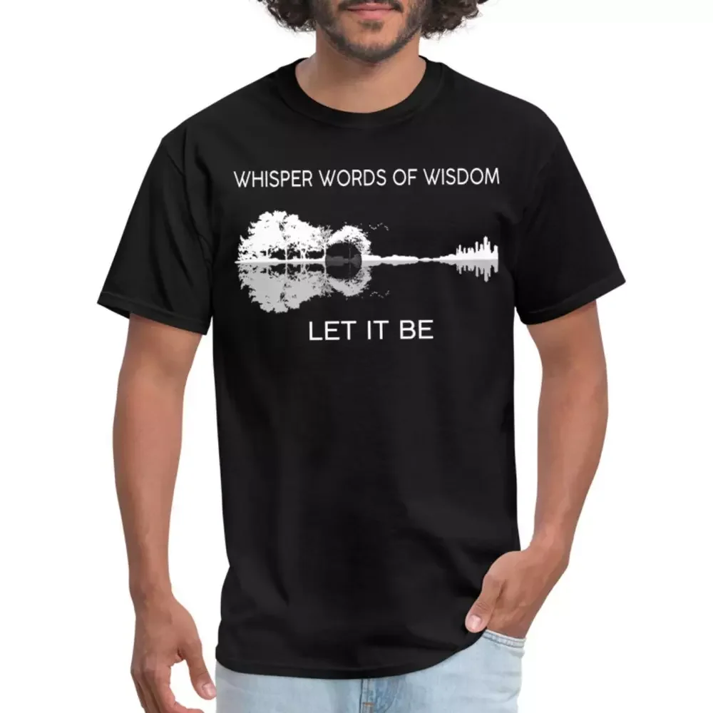 

Whisper Words Of Wisdom Let It Be Men's T-Shirt