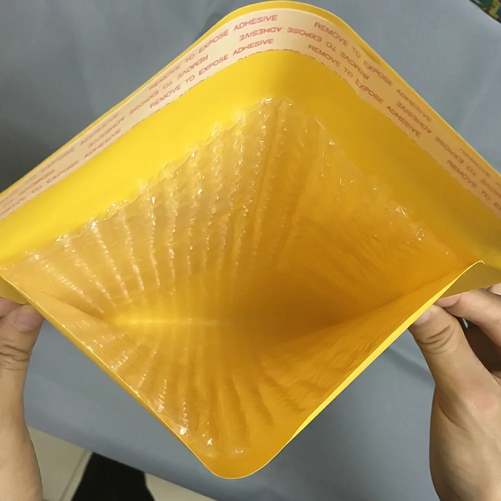 50Pcs Bubble Pouches Lightweight Storage Bags for Shipping Glass Adornments Pictures Bubble Storage Bag