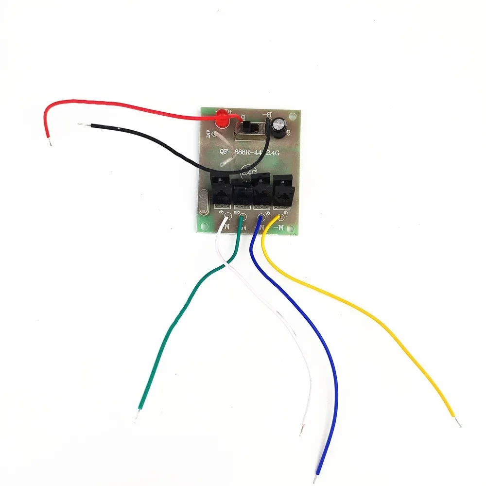 

4CH 2.4G Wireless RC Toy Module Remote Control Receiver Transmitter 5A 50M
