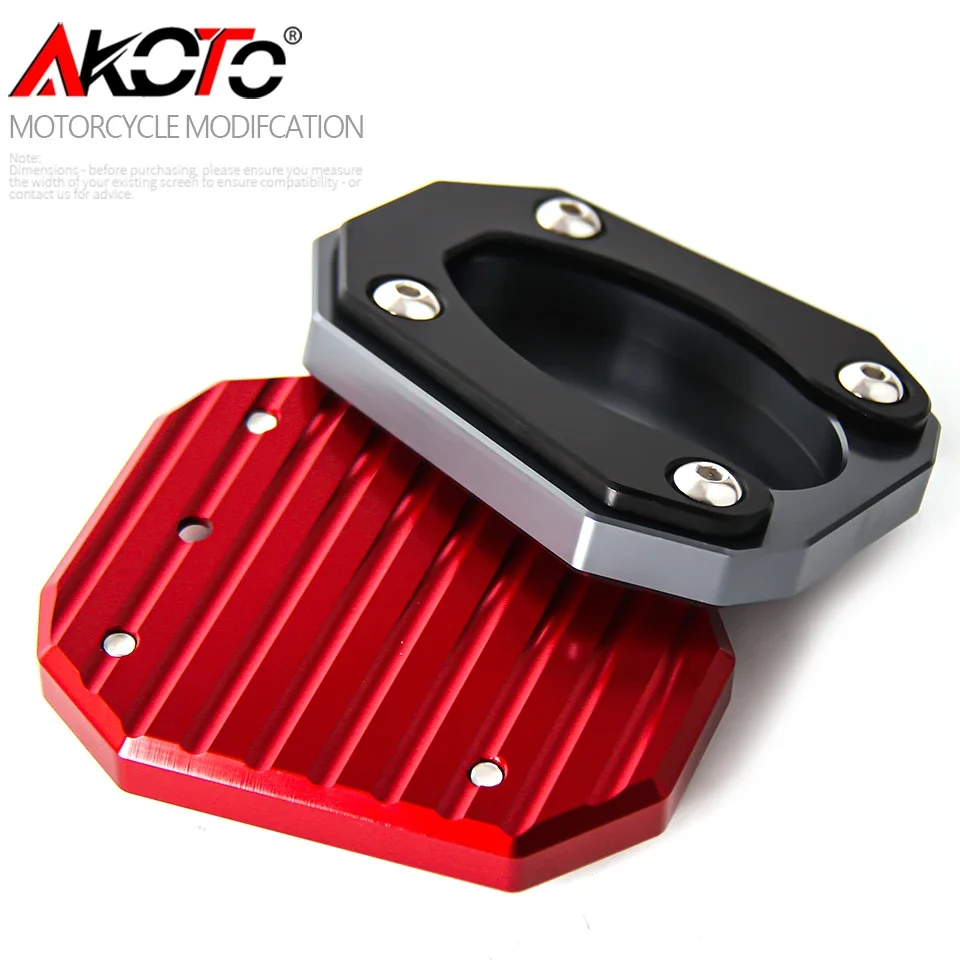 For Kawasaki Ninja ZX-4RR ZX-4R ZX4RR ZX4R ZX-25R ZX25RR 2023 2024 Motorcycle Accessories Kickstand Foot Side Stand Enlarger Pad