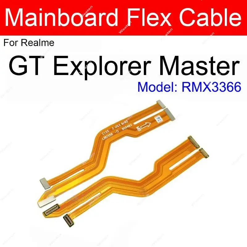 Motherboard LCD Display Flex Cable For Realme GT Master GT Neo 2 2T NEO Flash 5G LCD Screen Mainboard Connector Flex Ribbon Part