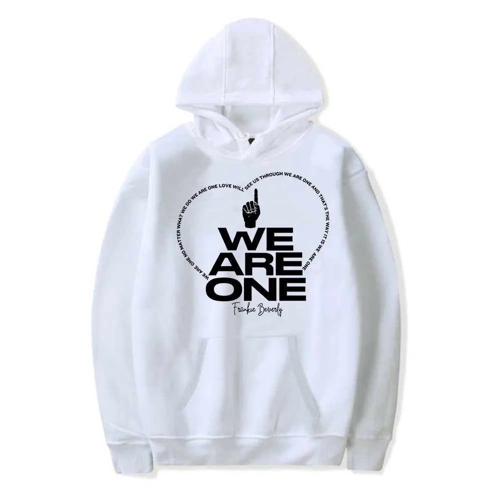 Comuna ie lested ly Maze Rip Merch We Are One-Chemise de protection à capuche avec poche à cordon, pulls hip hop pour hommes et femmes