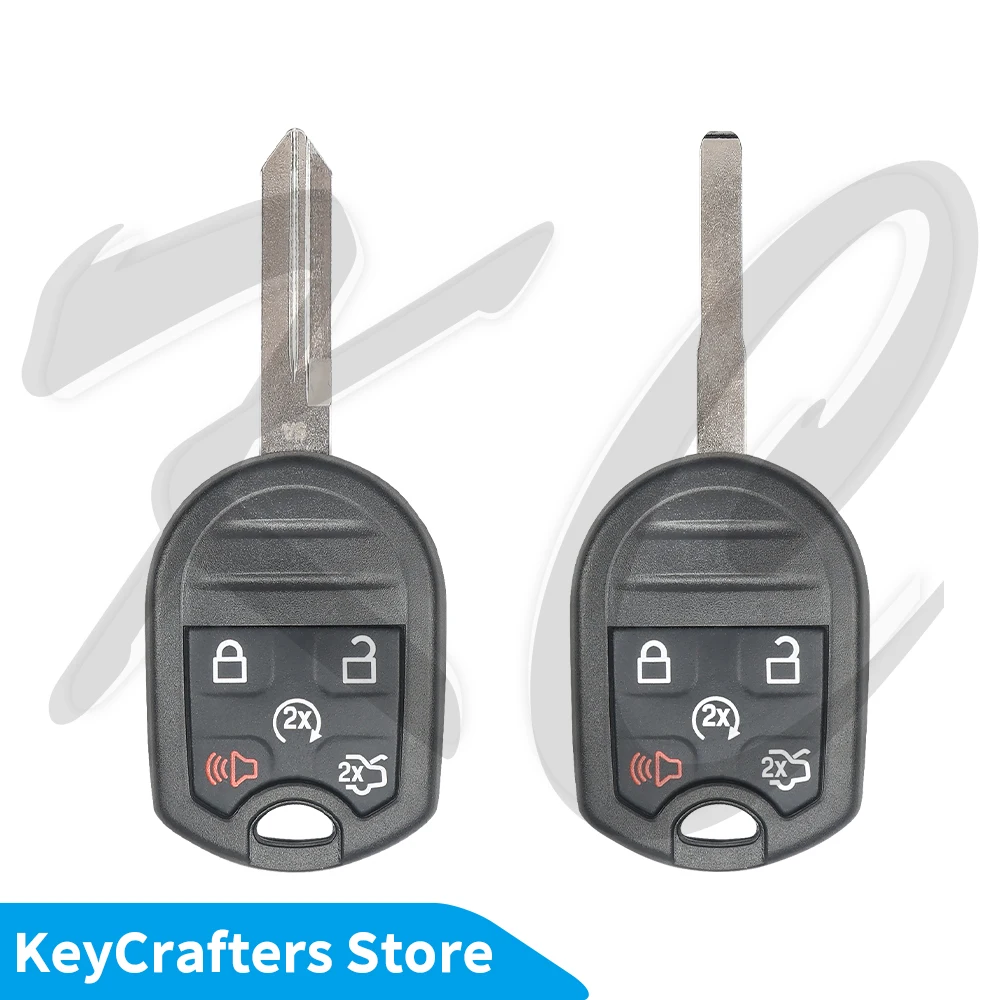 KC Replacement Shell Case For Ford Edge Expedition Mustang Explorer Ranger Windstar Remote Key 3 to 5 Buttons Blade FO38R/HU101 view 3