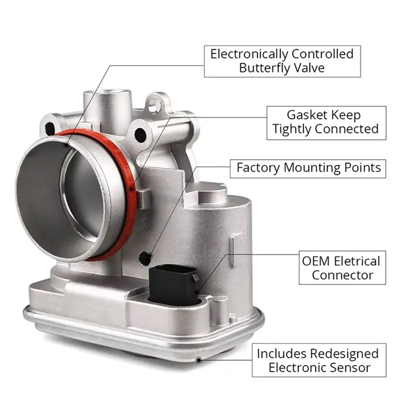 Eco-Friendly 04891735AC Electronic Throttle Body For Jeep Patriot Compass 2.0L 2.4L Dodge Caliber Avenger Journey 200 2