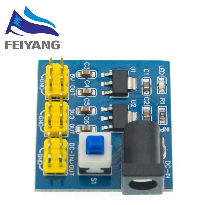 3.3V 5V 12V Multi Output Voltage Conversion DC-DC 12V to 3.3V 5V 12V Power Module