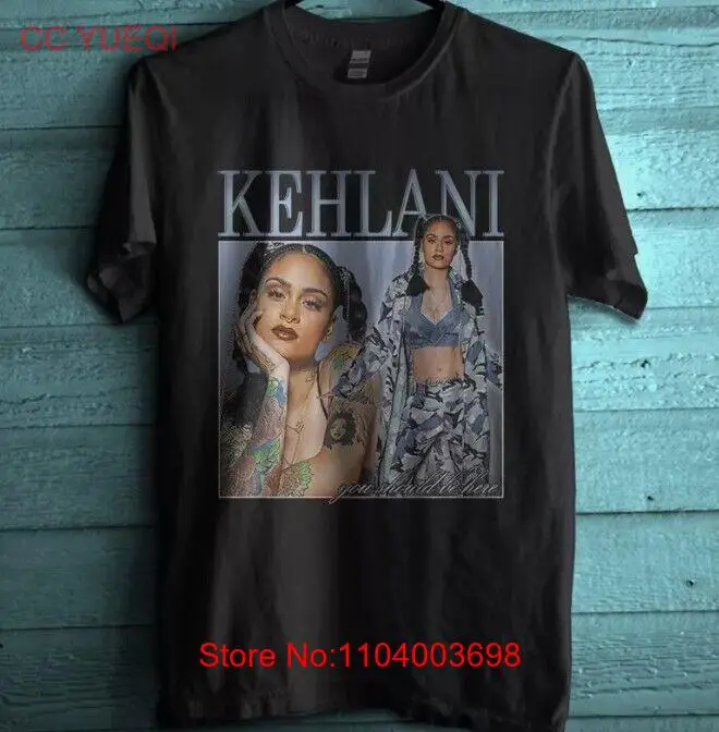 New Kehlani cool Gift Family T-Shirt, Black Unisex All size Tee