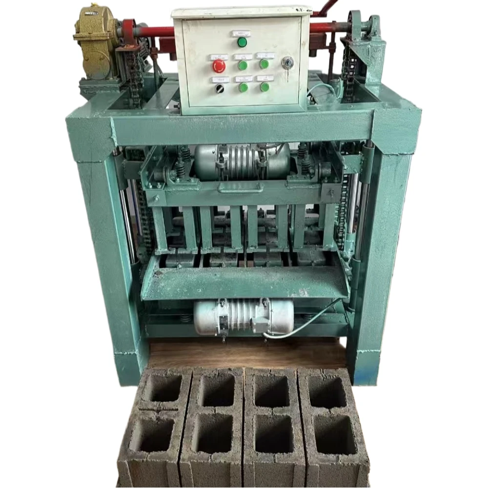 Self Made Bricks Convenient Brick Making Machinery, Concrete Block Machine