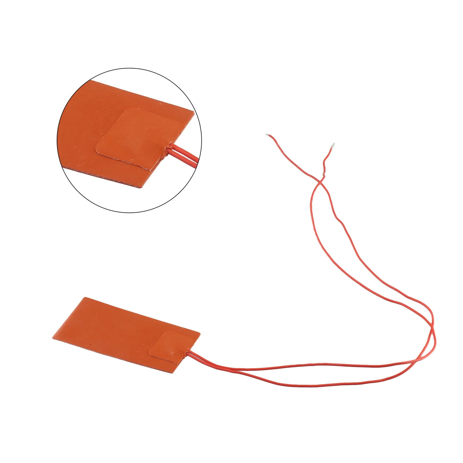 

Квадратный тепловой коврик, гибкая водонепроницаемая силиконовая грелка для промышленных принтеров с отличной теплопроводностью