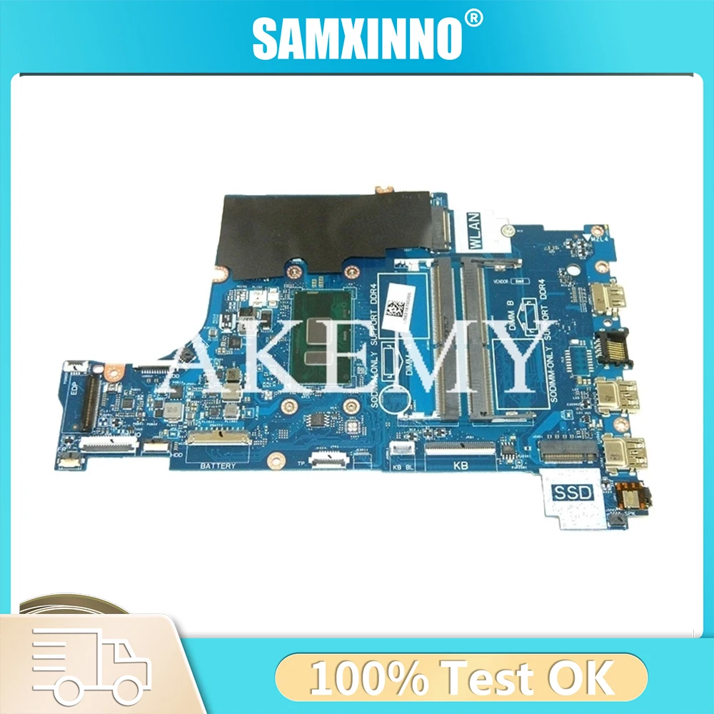 

Материнская плата для Dell Inspiron 15 5570 5770 LA-F114P 4415U i3 i5 i7 6/7/8-го поколения 0M39NY 06PT7V 0H0WK9, материнская плата для ноутбука Vostro 3510