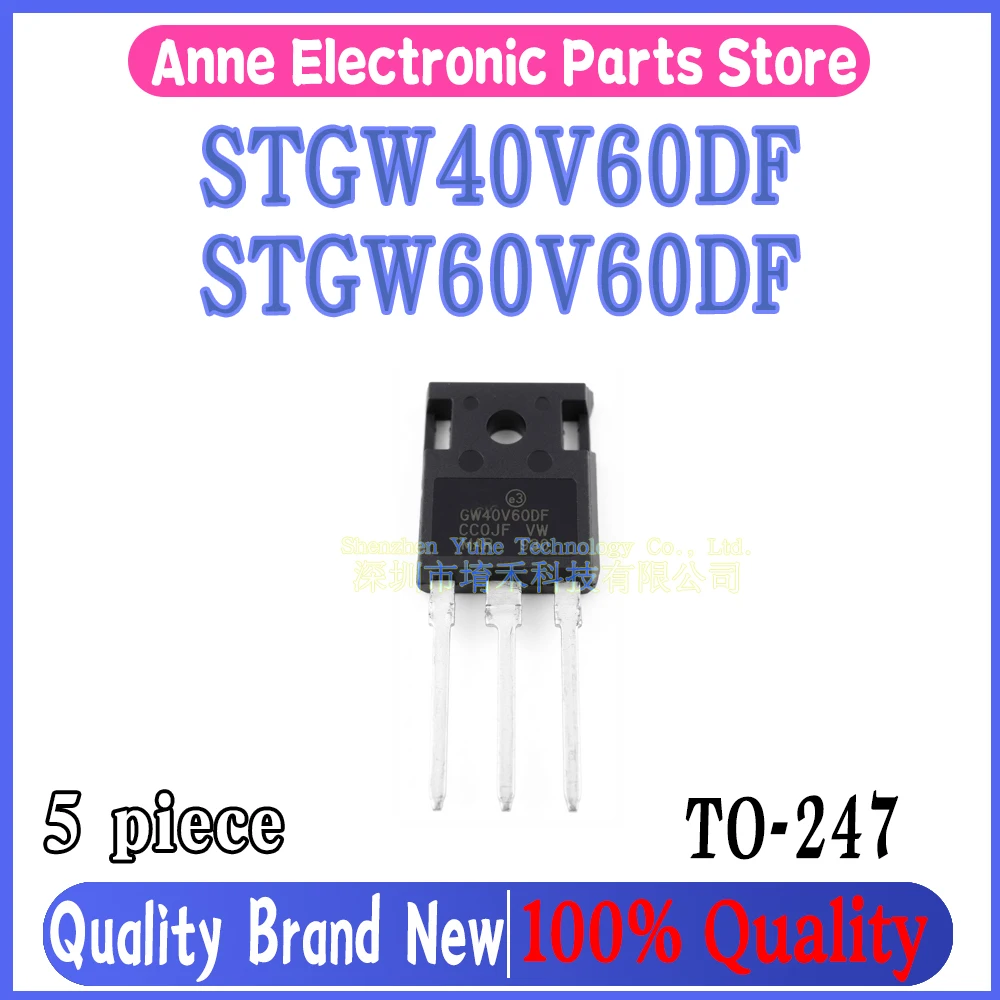 (5piece)100% New STGW40V60DF STGW60V60DF GW40V60DF GW60V60DF TO-247