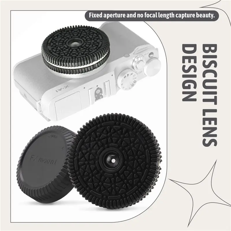 AU33 - Obiektyw pancake 32mm/F10 z mocowaniem Fuji X do aparatów bezlusterkowych Fuji X-Mount i aparatów CCD — zdjęcie produktu 5