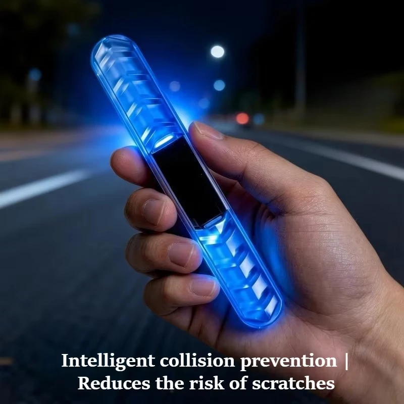 Solar Anti-Collision Welcome Light Multi-Function Rgb Waterproof Anti-Collision Warning Light Door Accessories Motorcycle Light