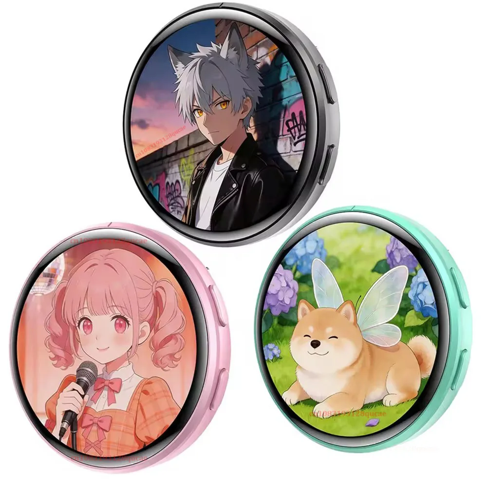 Dynamic Electronic Badge Display Pin Touch Screen Anime E-Badge For Game Peripherals Excellent Fans Friends Birthday Gift Bw01