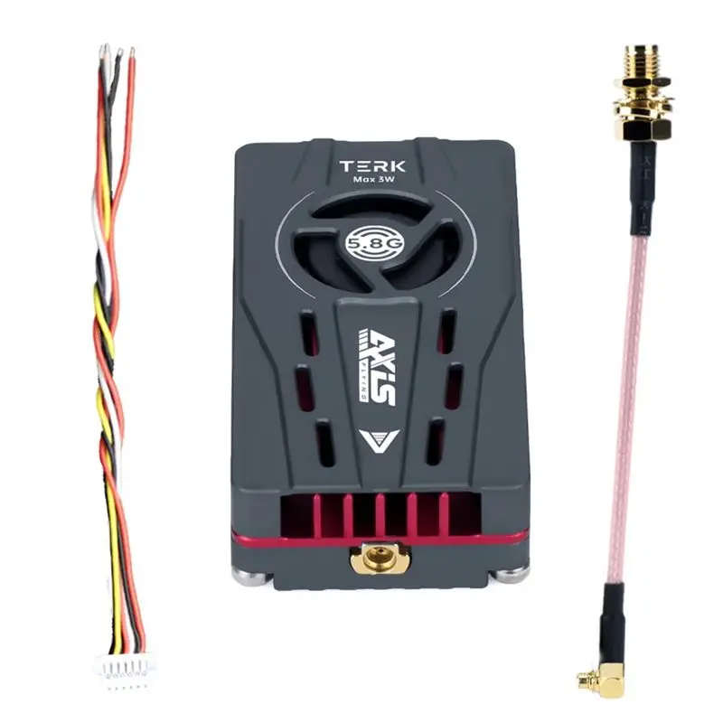 T23C For Axisflying TERK Max 5.8G 3W VTX Analog FPV Video Transmitter For FPV Freestyle RC Long Range Drone