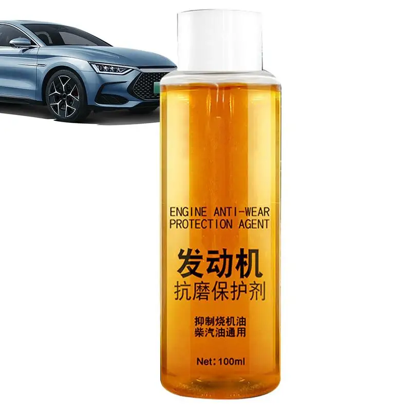 

100ml Engine Anti Wear Protective Agent Noise Reduction Jitter Strong Burning Engine Oil Liquid Additive Car Supplies