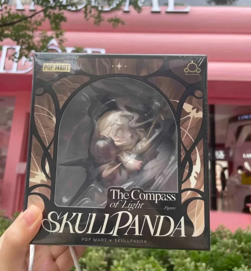 

POP Mart Original Skullpanda Light's Longitude and Latitude Shanghai Limited Edition Figure Blind Box Exquisite Gift in Stock