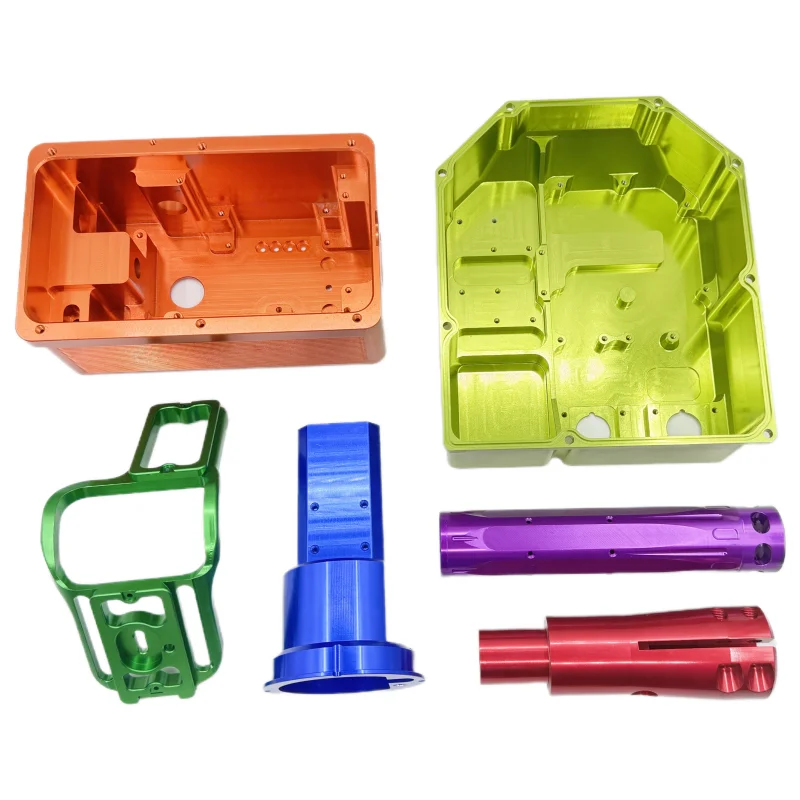 Custom 7075 Aluminum Aerospace CNC Machining Parts Fabrication Components Anodizing Polishing Aluminum Sheet Metal Parts