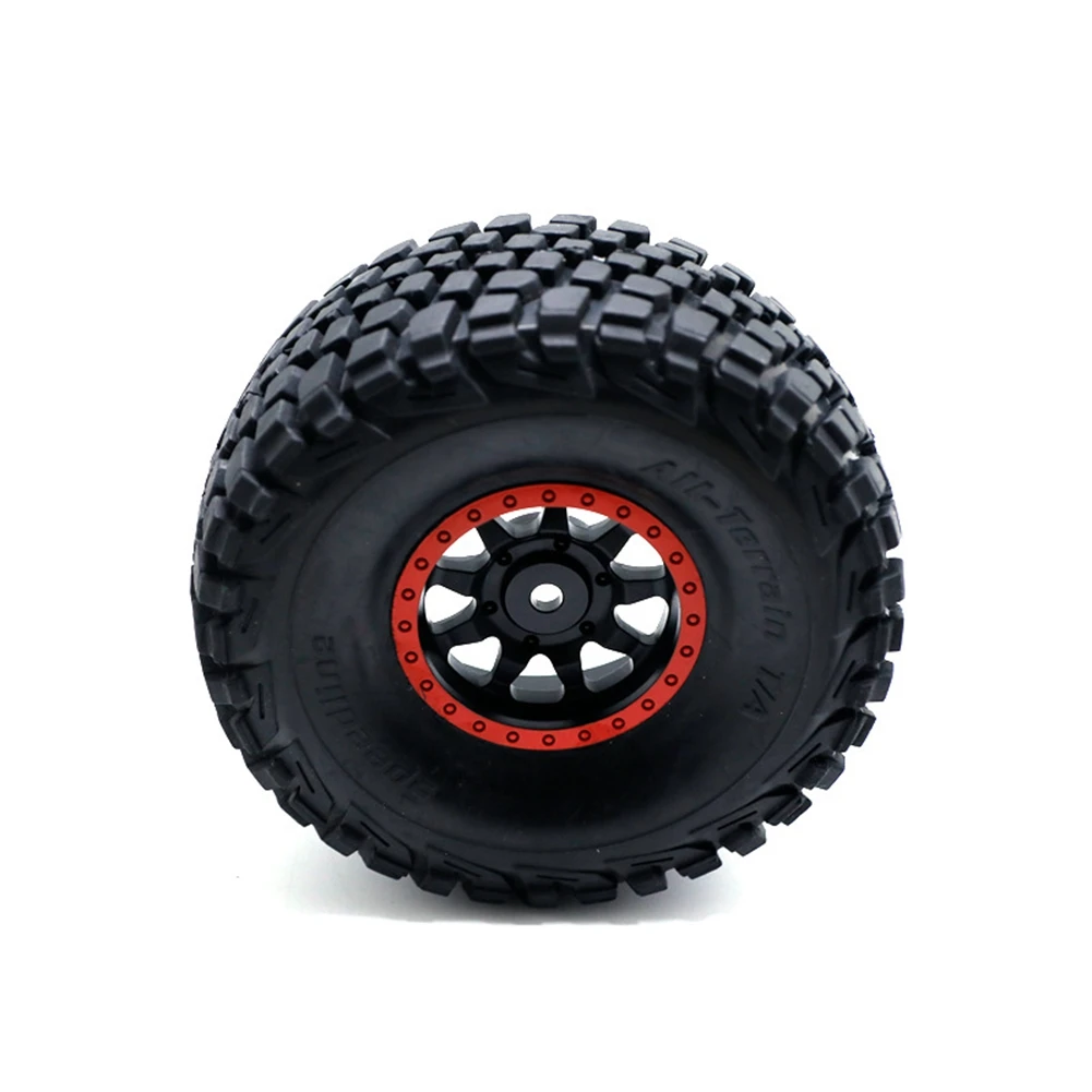 Junta adaptadora de aro de roda de curso curto de metal para Traxxas UDR Unlimited Desert Racer 1/7 RC Car Upgrade Parts, preto