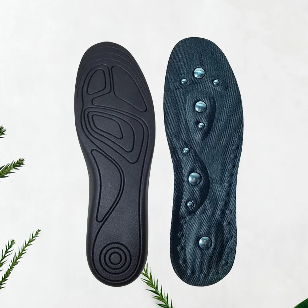 1Pair Magnetic Insoles Massage Therapy Foot Care Insoles Cut to Fit Stimulate Reflex Points Relieve Tired Feet