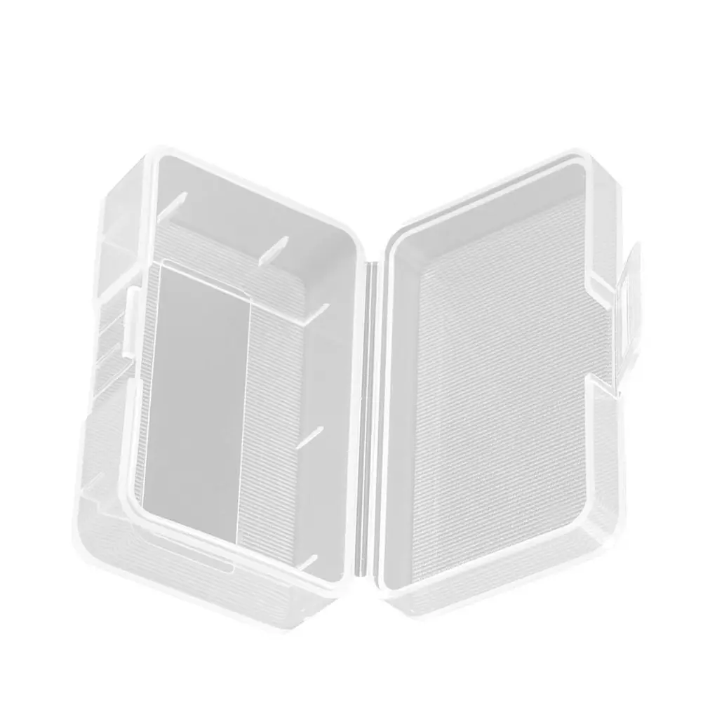 Lightweight Compact Battery Storage Box Made of High Quality PP Plastic for 9V Batteries Short Circuit Protection Organize Carry