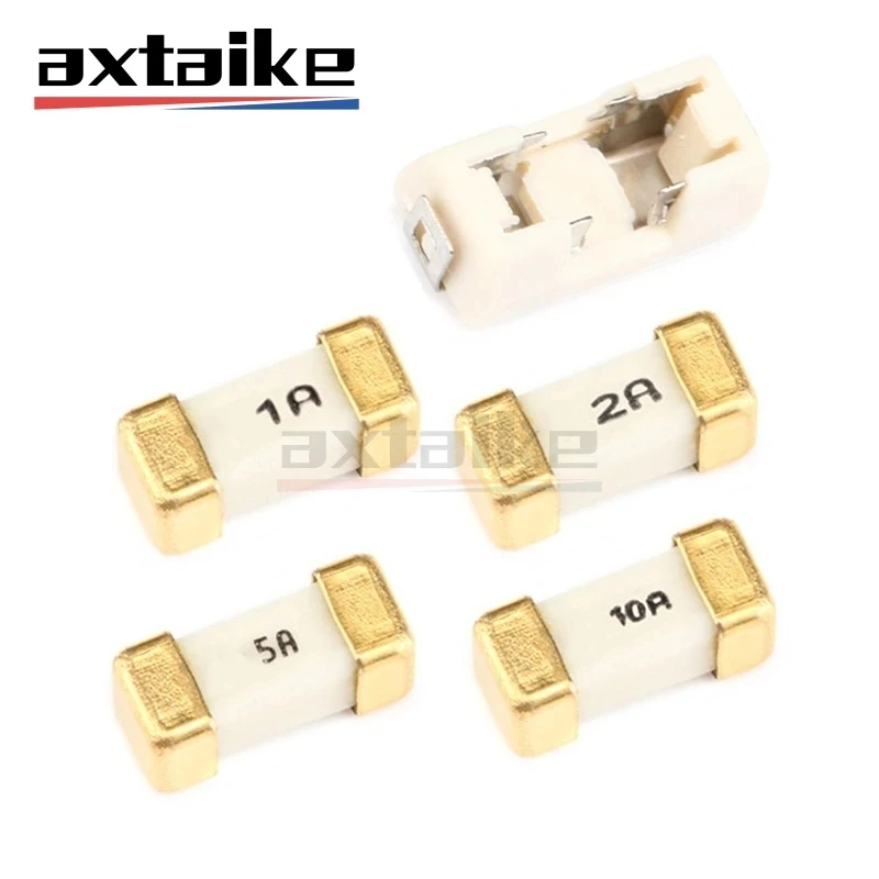 

20PCS 1808 0451 125V SMD Fast Blow Fuse 0.25A 0.5A 0.75A 1A 2A 3A 4A 5A 6.3A 8A 10A 12A 15A 20A 250MA 500MA 750MA Fuse Stand