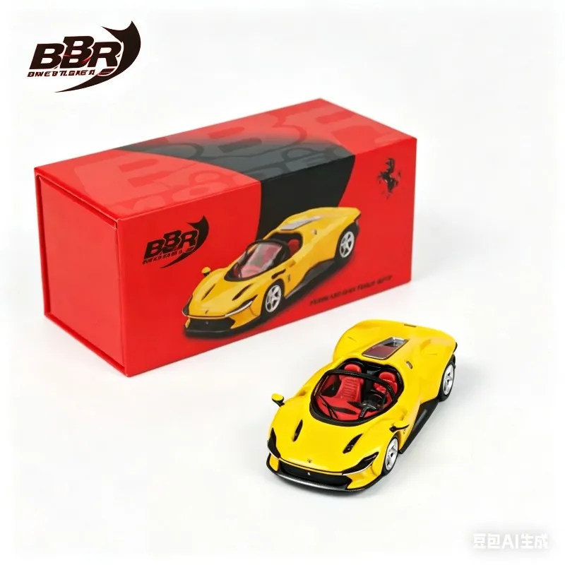 

Реплика спортивного автомобиля BBR 1:64 Daytona SP3, модель из сплава, коллекционный предмет для взрослых, подарок для мальчиков.