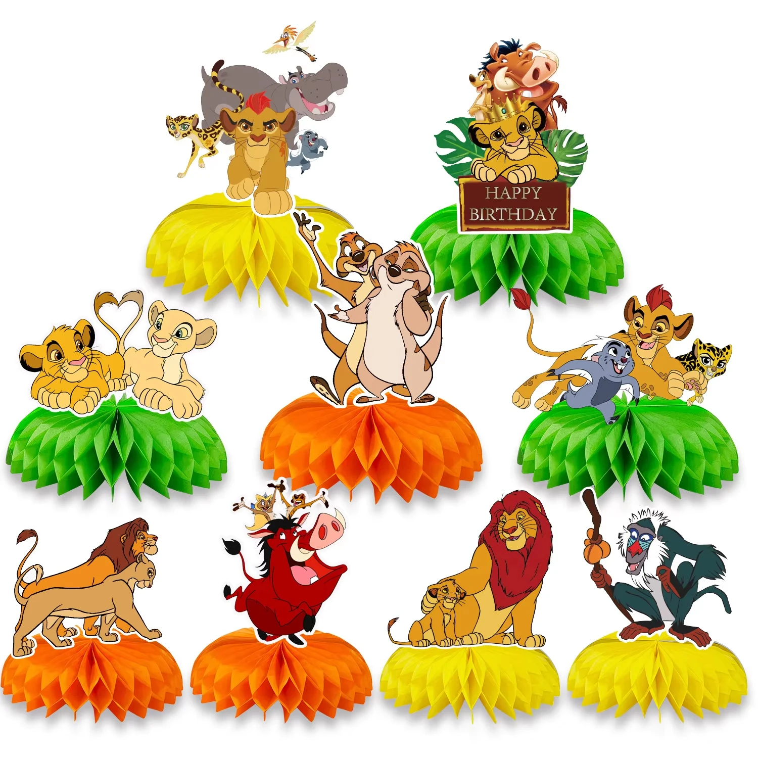 Lion King Simba Birthday Party Favors Slap Bracelet  Stickers Balloon Pinata Goody Gift Bag Fillers Kids Festival Party Supplies - view 3