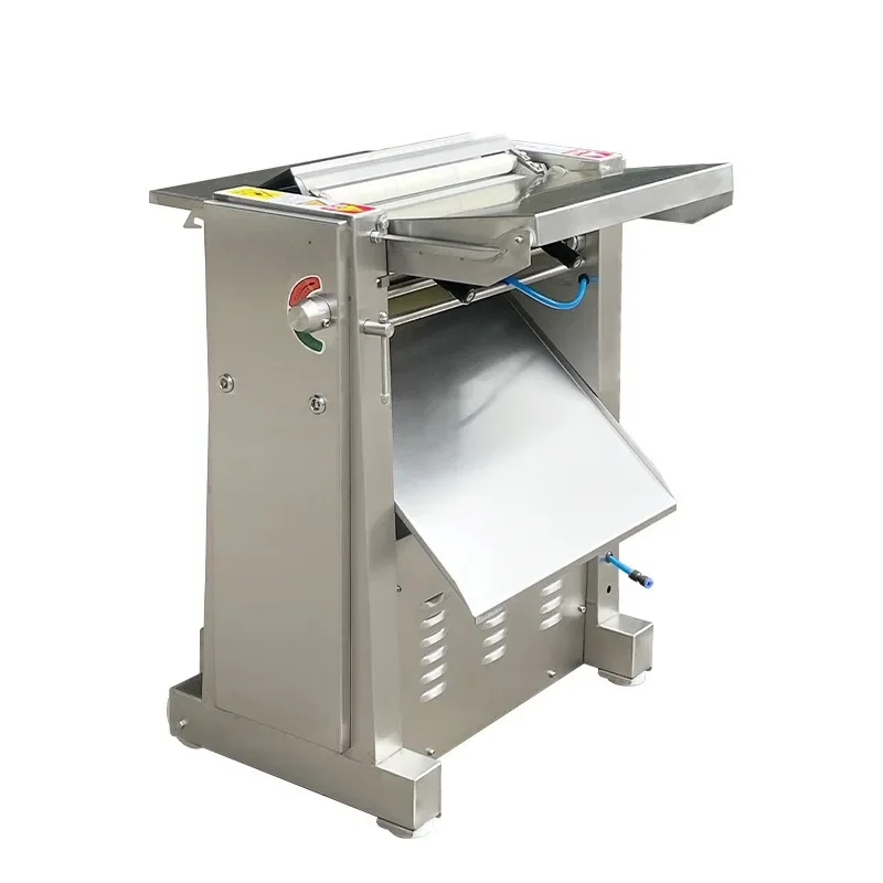 

Commercial peeling and grease removal machine, stainless steel pigskin oil scraper, adjustable thickness